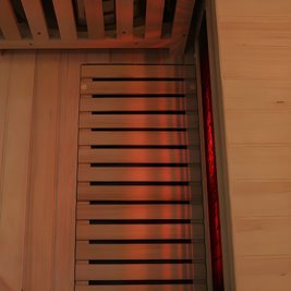 Sauna Combo na podczerwień + fińska 5-osobowa 150x150 cm Moss1 6KW
