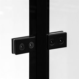 Parawan nawannowy lewy 100x150 P-0054 Superia Black New Trendy