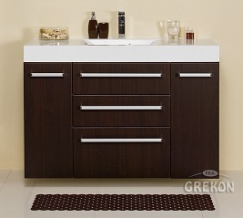 Szafka z umywalką 120/50/C3 Nadia seria Fokus Wenge Mat