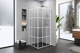 Kabina prysznicowa 90x90 prawa Superia White New Trendy K-0795