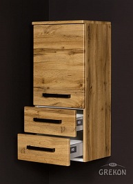 Szafka wisząca niska potrójna seria Fokus Loft Gante