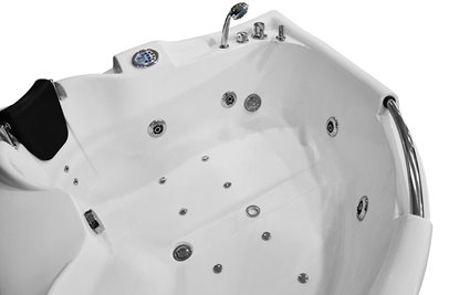 Wanna łazienkowa Spa z hydromasażem narożna 150x150 cm MO-0311