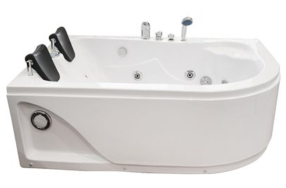 Wanna z hydromasażem asymetryczna 170x115 cm lewa MO-0205
