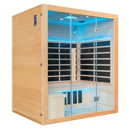Sauna na podczerwień full carbon 175X130X200CM MO-EA4T-B Mazur