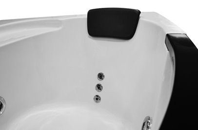 Wanna z hydromasażem narożna 169x90 cm prawa MO-0024