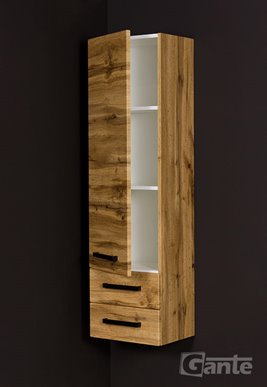 Szafka łazienkowa wisząca potrójna seria Fokus Loft Gante