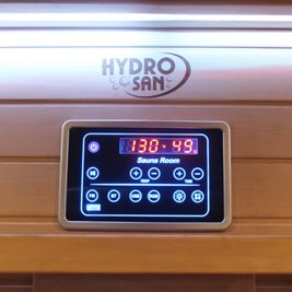 Sauna Combo na podczerwień + fińska 6 osobowa 200x200 cm Moss2 8KW