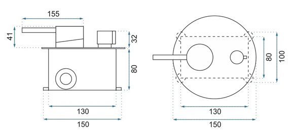 Miedziany połysk zestaw wannowy podtynkowy Lungo Rea