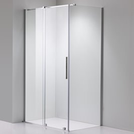 Kabina prysznicowa prostokątna drzwi rozsuwane narożna szkło 8 mm 110x90 cm ASTRA-CH-A-110+B90+E