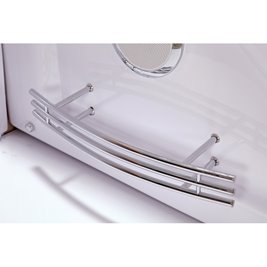 Wanna z hydromasażem podgrzewacz wody Carmen 631 L 180x120