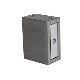 Stal szczotkowana drzwi prysznicowe do wnęki 135-140 cm rozsuwane szkło 8 mm KZ09E