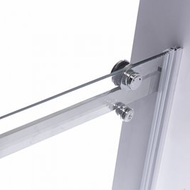 Drzwi prysznicowe do wnęki 105-110 cm rozsuwane SH03C szkło 8 mm