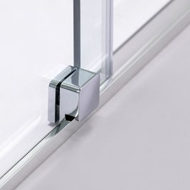 Kabina prysznicowa prostokątna drzwi rozsuwane narożna szkło 8 mm 140x90 cm ASTRA-CH-A-140+B90+E