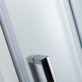 Kabina prysznicowa na głębokim brodziku szkło mrożone 90x90 Maja Hydrosan