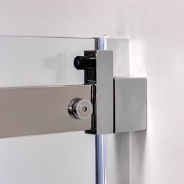 Kabina prysznicowa 100x100 kwadratowa drzwi rozsuwane ZBD-1063