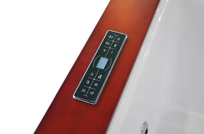 Wanna z hydromasażem prostokątna 180x150 cm MO-1666HC