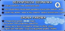 Kabino wanna z hydromasażem i sauną 145x85 WSH-9913B