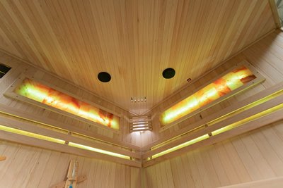 Sauna sucha fińska piec 6 KW Harvia BC60 + kamień solny 180X180X200CM MO-EA4CS Mazur