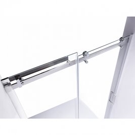 Drzwi prysznicowe do wnęki 125-130 cm rozsuwane SH03E szkło 8 mm