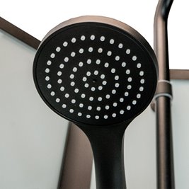 Kabina prysznicowa półokrągła zabudowana 100x100 Puerto