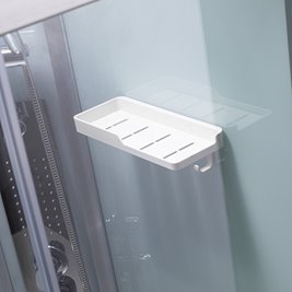 Kabina prysznicowa zabudowana prostokątna profil szczotkowany 120x80 Alma Lewa