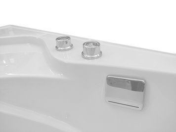 Duża kabino wanna spa z hydromasażem 135x135 cm MO-08135