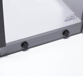 Czarna prostokątna kabina prysznicowa 120x80 drzwi uchylane BS12C