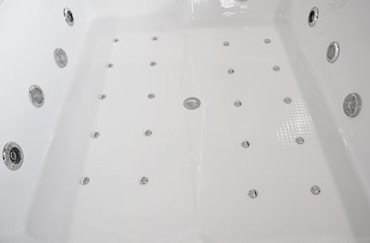 Wanna z hydromasażem do zabudowy prostokątna 180x150 cm MO-1666