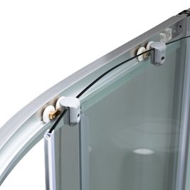 Kabina prysznicowa 90x90 widok pod kątem