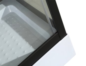 Kabina prysznicowa z hydromasażem niski brodzik 140x90 cm MO-0545-140