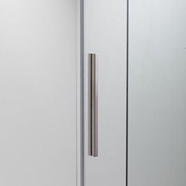 Drzwi prysznicowe rozsuwane szkło 8 mm 150 cm ASTRA-CH-A-150 zestaw