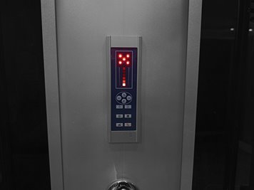 Prostokątna kabina z hydromasażem 170x90 cm MO-0611