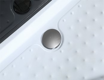 Kabina prysznicowa z hydromasażem niski brodzik 140x90 cm MO-0545-140