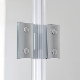 Kabina prysznicowa półokrągła 90x90 drzwi uchylne KZ92B