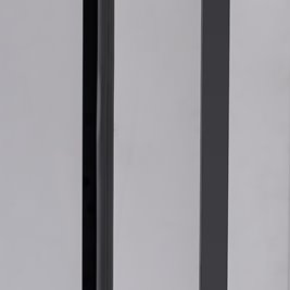 Czarna prostokątna kabina prysznicowa Kira 120x90 drzwi rozsuwane do wewnątrz