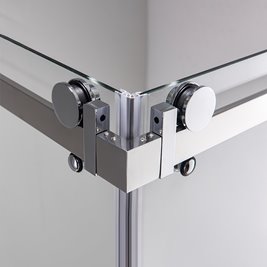 Kabina prysznicowa 100x100 kwadratowa drzwi rozsuwane ZBD-1063