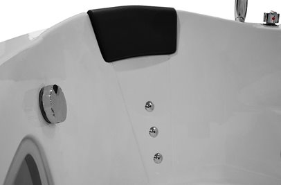 Wanna z hydromasażem narożna 140x140 cm MO-1001