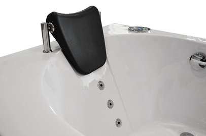 Wanna z hydromasażem Spa narożna Turbo 168x86 cm MO-1633