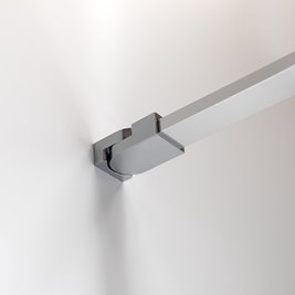 Ścianka prysznicowa rozsuwana szkło 8 mm szerokość 130 cm ASTRA-CH-A-130