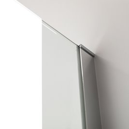 Drzwi prysznicowe rozsuwane szkło 8 mm 120 cm ASTRA-CH-A-120 zestaw