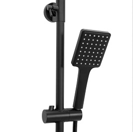 Czarny zestaw prysznicowy Soul Rea Black