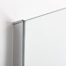Kabina prysznicowa prostokątna drzwi rozsuwane narożna szkło 8 mm 140x90 cm ASTRA-CH-A-140+B90+E