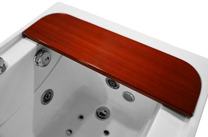 Wanna z hydromasażem i parawanem 170x78 cm MO-0062-170 Prawa