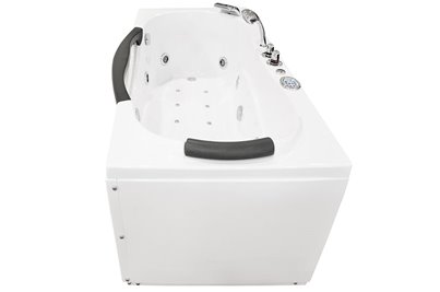 Przyścienna wanna hydromasażowa 180x88 cm MO-1002 Turbo+
