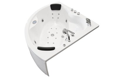 Wanna z hydromasażem narożna Turbo 135x135 cm MO-1636T