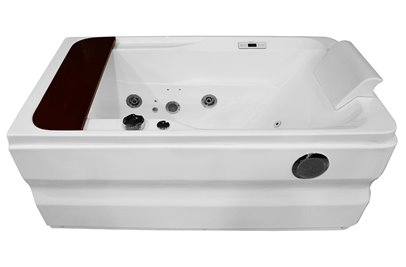 Wanna z hydromasażem i parawanem 160x78 cm MO-0062-160 Prawa