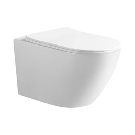 Zestaw podtynkowy stelaż GEBERIT DUOFIX + miska MIZU-WH-TR-03 + przycisk DELTA 20 chrom