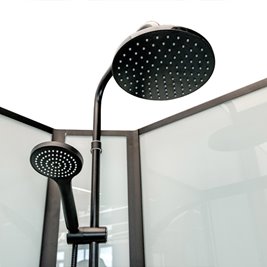 Kabina prysznicowa półokrągła zabudowana 100x100 Puerto