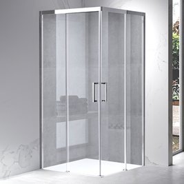 Kabina prysznicowa kwadratowa 90x90 drzwi rozsuwane KZ90B