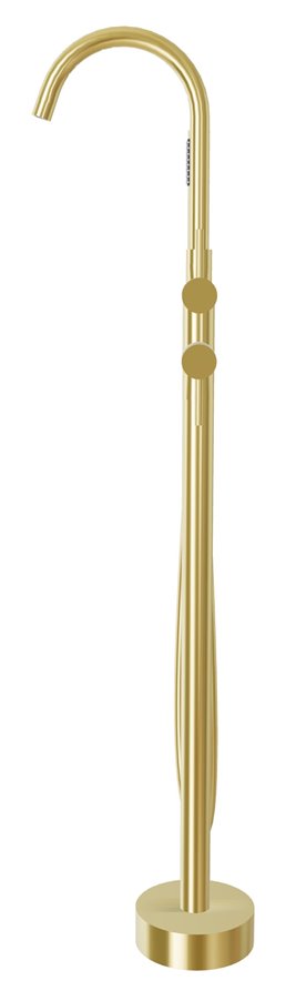 Bateria wannowa wolnostojąca złota Illusion II Besco BW-III-ZL